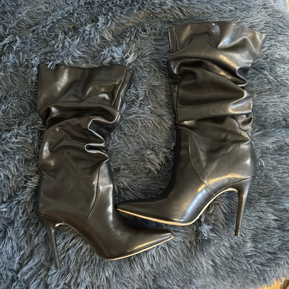 Jessica Simpson Black slouch boots size 7.5